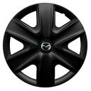 Колпаки Jawoplast Hexan Black R14 Mazda (Комплект 4 шт.)