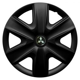 Колпаки Jawoplast Hexan Black R14 Mitsubishi (Комплект 4 шт.)