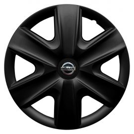 Колпаки Jawoplast Hexan Black R15 Nissan (Комплект 4 шт.)