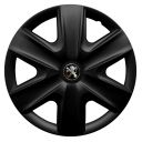 Колпаки Jawoplast Hexan Black R16 Peugeot (Комплект 4 шт.)