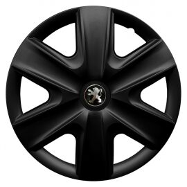 Колпаки Jawoplast Hexan Black R16 Peugeot (Комплект 4 шт.)