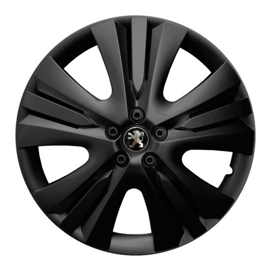 Колпаки Jawoplast Lexis Black R16 Peugeot (Комплект 4 шт.)