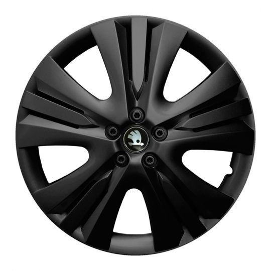 Колпаки Jawoplast Lexis Black R16 Skoda (Комплект 4 шт.)