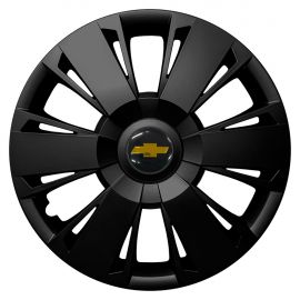 Колпаки Jawoplast Omega Black R16 Chevrolet (Комплект 4 шт.)