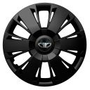 Колпаки Jawoplast Omega Black R14 Daewoo (Комплект 4 шт.)