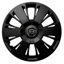Колпаки Jawoplast Omega Black R14 Kia (Комплект 4 шт.)