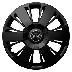 Колпаки Jawoplast Omega Black R15 Kia (Комплект 4 шт.)
