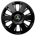 Колпаки Jawoplast Omega Black R15 Mitsubishi (Комплект 4 шт.)