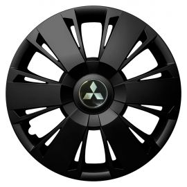 Колпаки Jawoplast Omega Black R15 Mitsubishi (Комплект 4 шт.)
