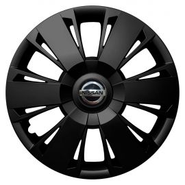 Колпаки Jawoplast Omega Black R16 Nissan (Комплект 4 шт.)