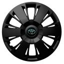 Колпаки Jawoplast Omega Black R14 Toyota (Комплект 4 шт.)