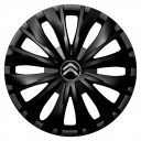 Колпаки Jawoplast Optic Black R15 Citroen (Комплект 4 шт.)
