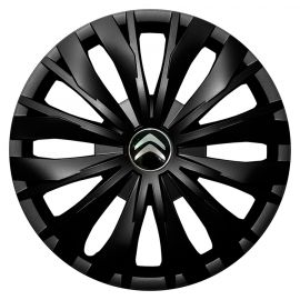 Колпаки Jawoplast Optic Black R15 Citroen (Комплект 4 шт.)