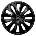 Колпаки Jawoplast Optic Black R15 Fiat (Комплект 4 шт.)
