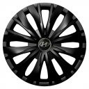 Колпаки Jawoplast Optic Black R15 Hyundai (Комплект 4 шт.)