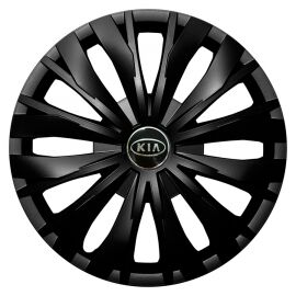 Колпаки Jawoplast Optic Black R15 Kia (Комплект 4 шт.)