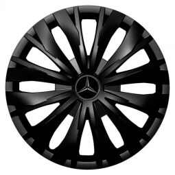 Колпаки Jawoplast Optic Black R16 Mercedes (Комплект 4 шт.)