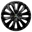 Колпаки Jawoplast Optic Black R15 Mitsubishi (Комплект 4 шт.)