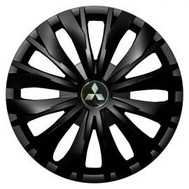 Колпаки Jawoplast Optic Black R15 Mitsubishi (Комплект 4 шт.)