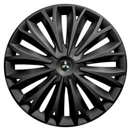 Колпаки Jawoplast Sigma Black R15 Mitsubishi (Комплект 4 шт.)