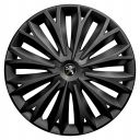 Колпаки Jawoplast Sigma Black R15 Peugeot (Комплект 4 шт.)