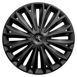 Колпаки Jawoplast Sigma Black R15 Peugeot (Комплект 4 шт.)