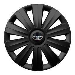 Колпаки Jawoplast Snake Black R16 Daewoo (Комплект 4 шт.)