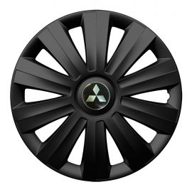 Колпаки Jawoplast Snake Black R16 Mitsubishi (Комплект 4 шт.)