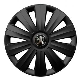 Колпаки Jawoplast Snake Black R14 Peugeot (Комплект 4 шт.)