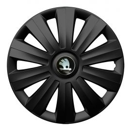 Колпаки Jawoplast Snake Black R14 Skoda (Комплект 4 шт.)