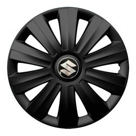 Колпаки Jawoplast Snake Black R15 Suzuki (Комплект 4 шт.)