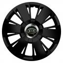 Колпаки Jawoplast Sportivo Black R16 Kia (Комплект 4 шт.)