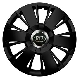 Колпаки Jawoplast Sportivo Black R16 Kia (Комплект 4 шт.)