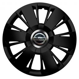 Колпаки Jawoplast Sportivo Black R14 Nissan (Комплект 4 шт.)