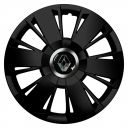 Колпаки Jawoplast Sportivo Black R16 Renault (Комплект 4 шт.)