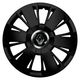 Колпаки Jawoplast Sportivo Black R16 Renault (Комплект 4 шт.)