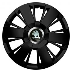 Колпаки Jawoplast Sportivo Black R15 Skoda (Комплект 4 шт.)