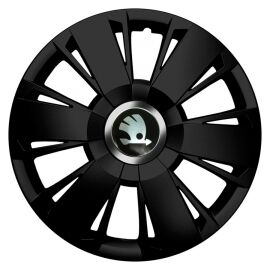 Колпаки Jawoplast Sportivo Black R16 Skoda (Комплект 4 шт.)