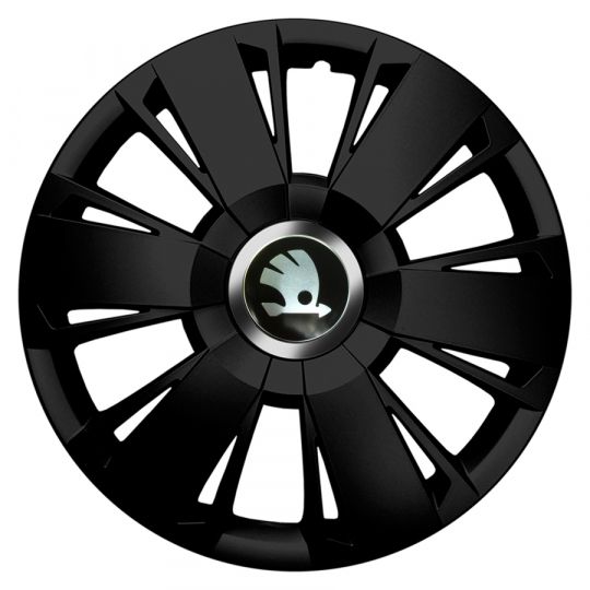 Колпаки Jawoplast Sportivo Black R14 Skoda (Комплект 4 шт.)
