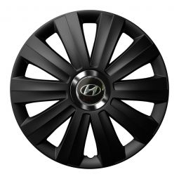 Колпаки Jawoplast Viper Black R16 Hyundai (Комплект 4 шт.)