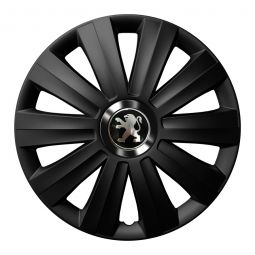 Колпаки Jawoplast Viper Black R16 Peugeot (Комплект 4 шт.)