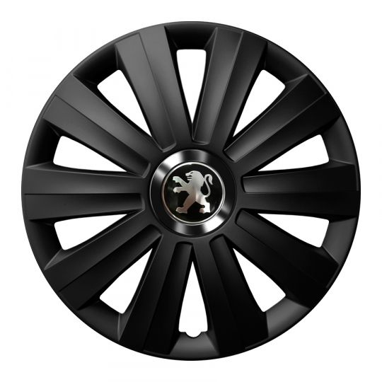 Колпаки Jawoplast Viper Black R16 Peugeot (Комплект 4 шт.) Колпаки Jawoplast Viper Black R16 Peugeot (Комплект 4 шт.)