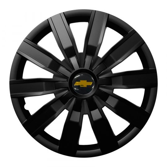 Колпаки Jawoplast Volare Black R16 Chevrolet (Комплект 4 шт.)
