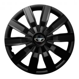 Колпаки Jawoplast Volare Black R15 Daewoo (Комплект 4 шт.)
