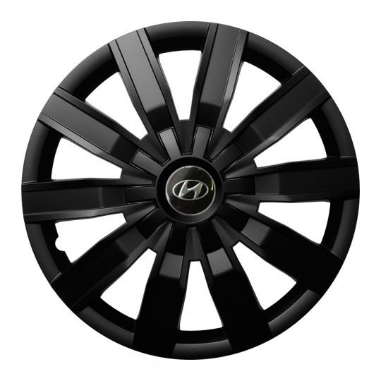 Колпаки Jawoplast Volare Black R16 Hyundai (Комплект 4 шт.)
