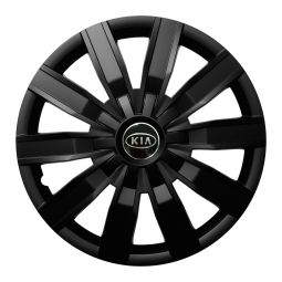 Колпаки Jawoplast Volare Black R14 Kia (Комплект 4 шт.)