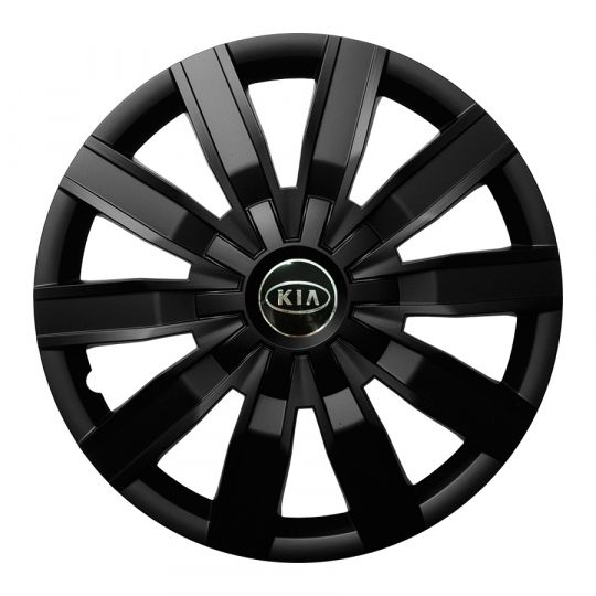Колпаки Jawoplast Volare Black R16 Kia (Комплект 4 шт.)