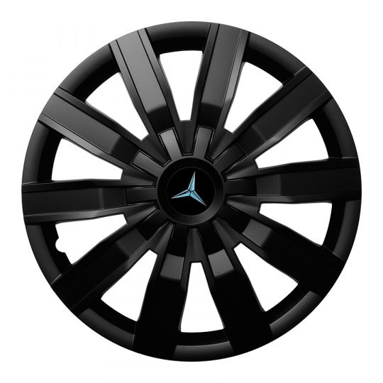 Колпаки Jawoplast Volare Black R16 Mercedes (Комплект 4 шт.)