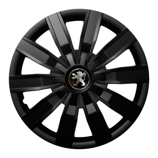 Колпаки Jawoplast Volare Black R16 Peugeot (Комплект 4 шт.)