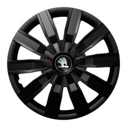 Колпаки Jawoplast Volare Black R14 Skoda (Комплект 4 шт.)